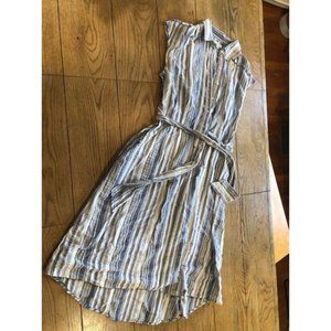 max studio striped dresses